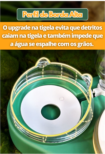 Comedouro Pet Tigela Felina ⎯ 3 em 1
