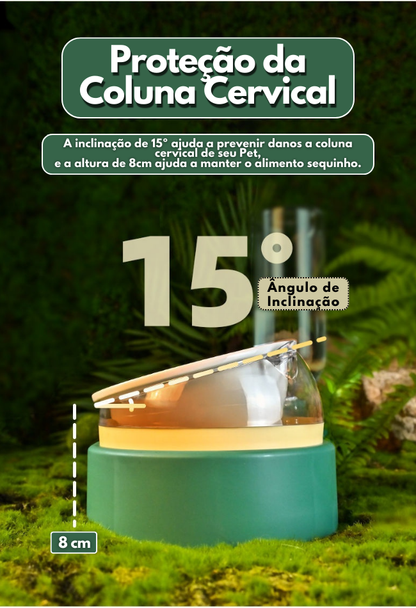 Comedouro Pet Tigela Felina ⎯ 3 em 1