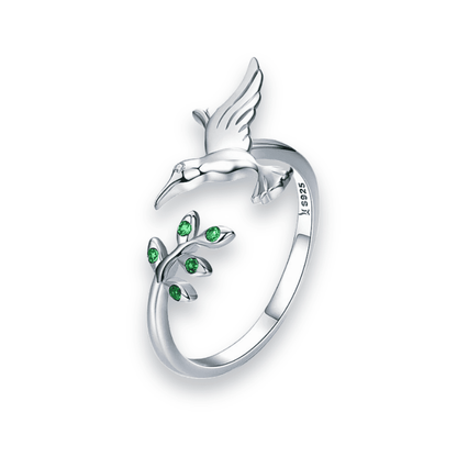 Anel Ajustável em Prata Esterlina S925 Encanto Animal™