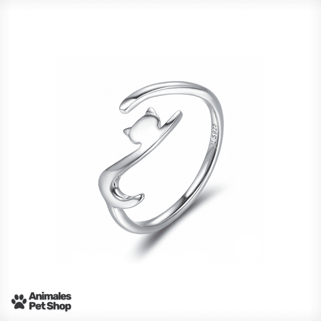 Anel Ajustável em Prata Esterlina S925 Encanto Animal™