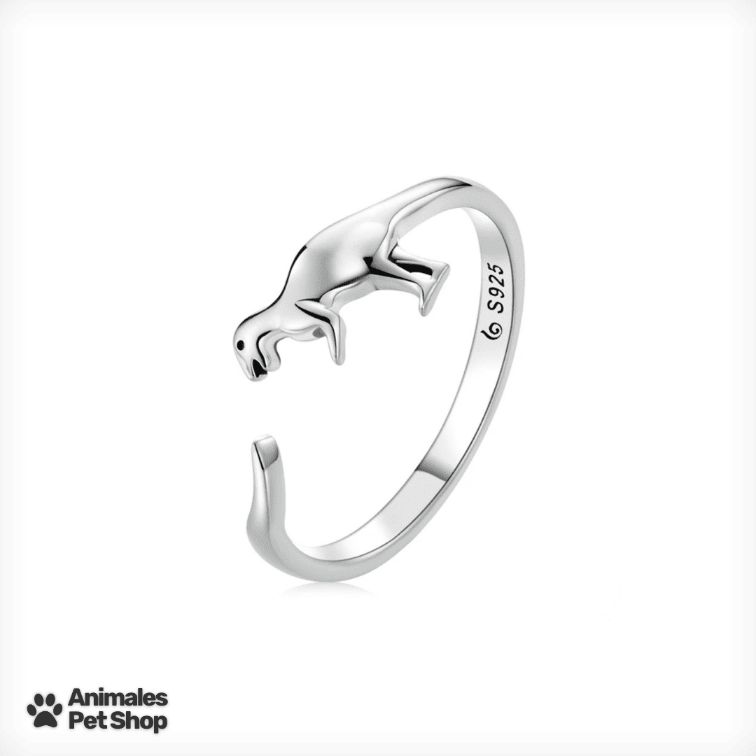 Anel Ajustável em Prata Esterlina S925 Encanto Animal™