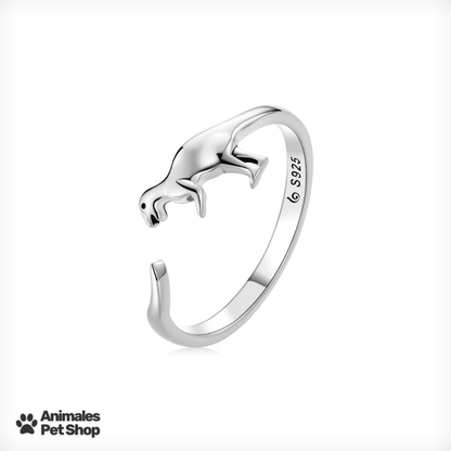 Anel Ajustável em Prata Esterlina S925 Encanto Animal™