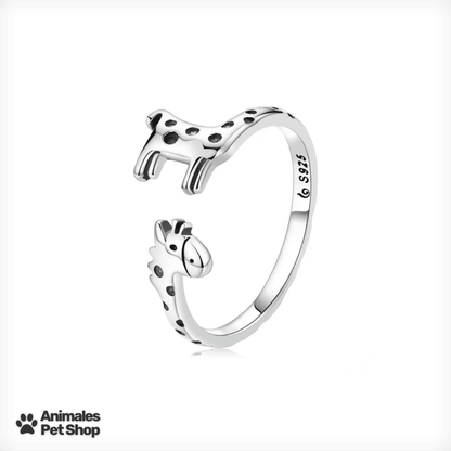 Anel Ajustável em Prata Esterlina S925 Encanto Animal™