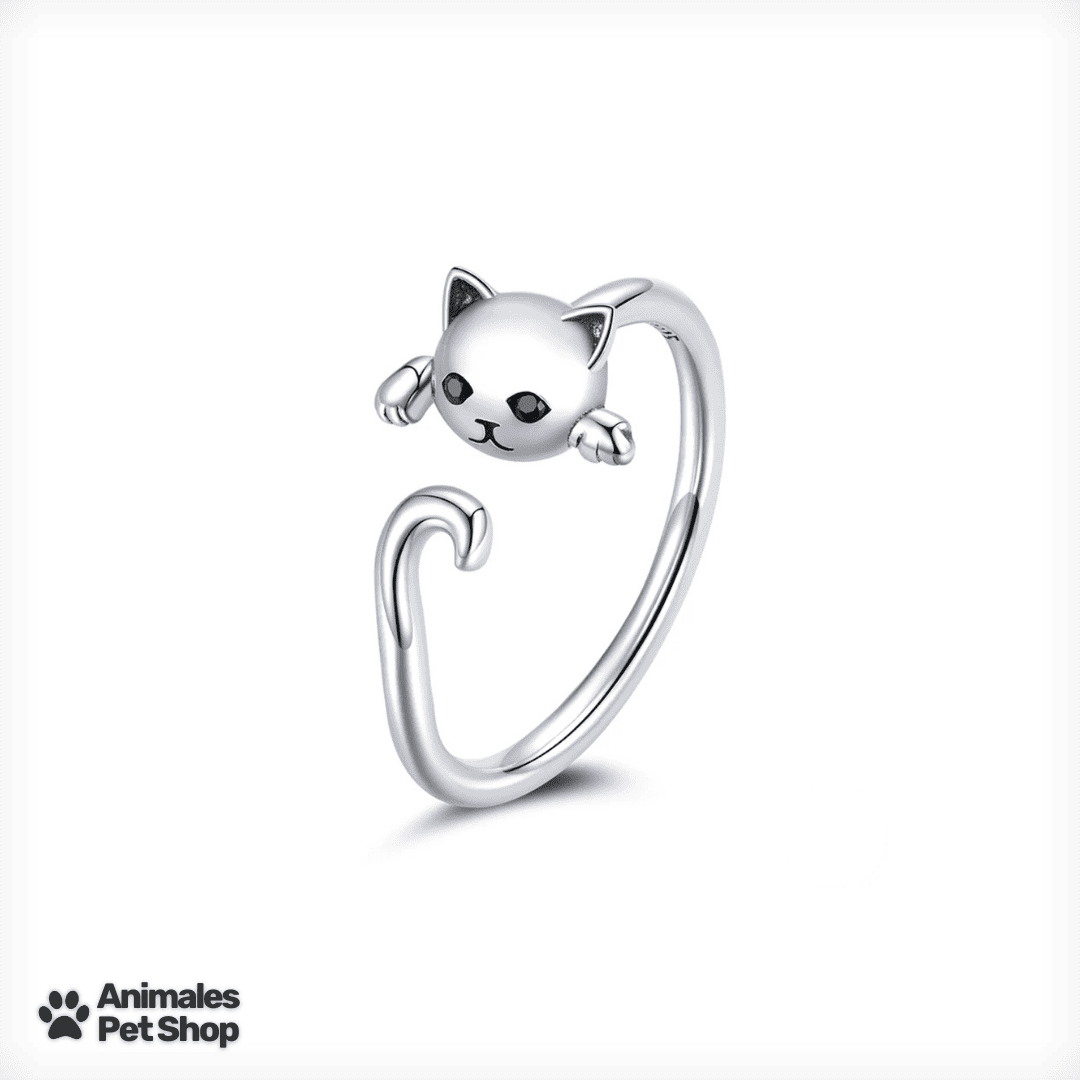 Anel Ajustável em Prata Esterlina S925 Encanto Animal™