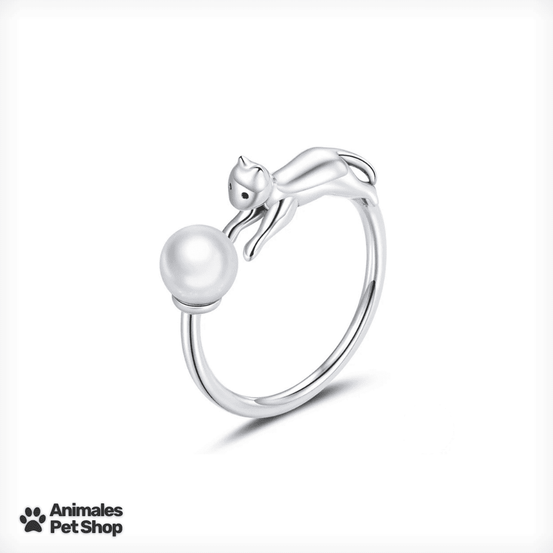 Anel Ajustável em Prata Esterlina S925 Encanto Animal™