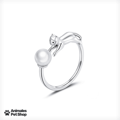 Anel Ajustável em Prata Esterlina S925 Encanto Animal™