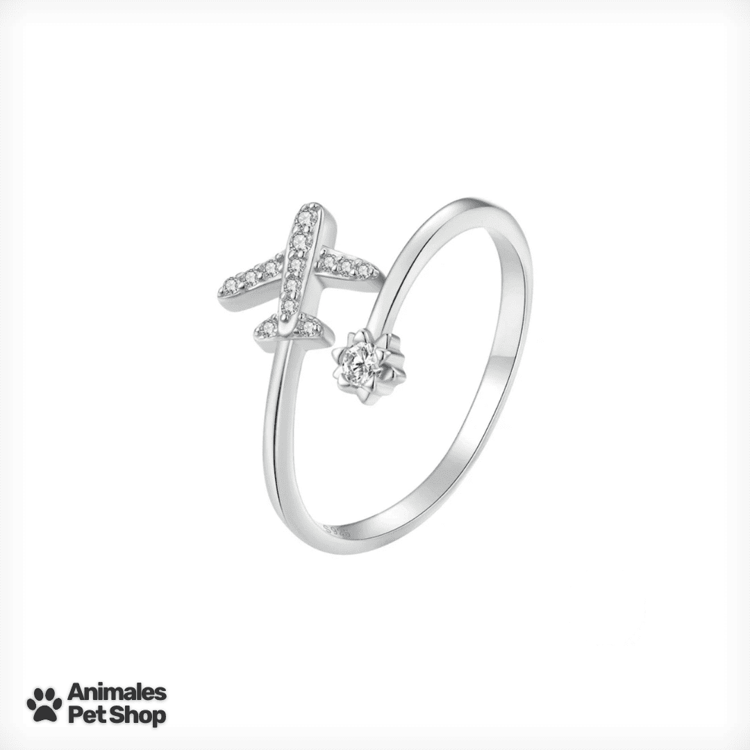 Anel Ajustável em Prata Esterlina S925 Encanto Animal™
