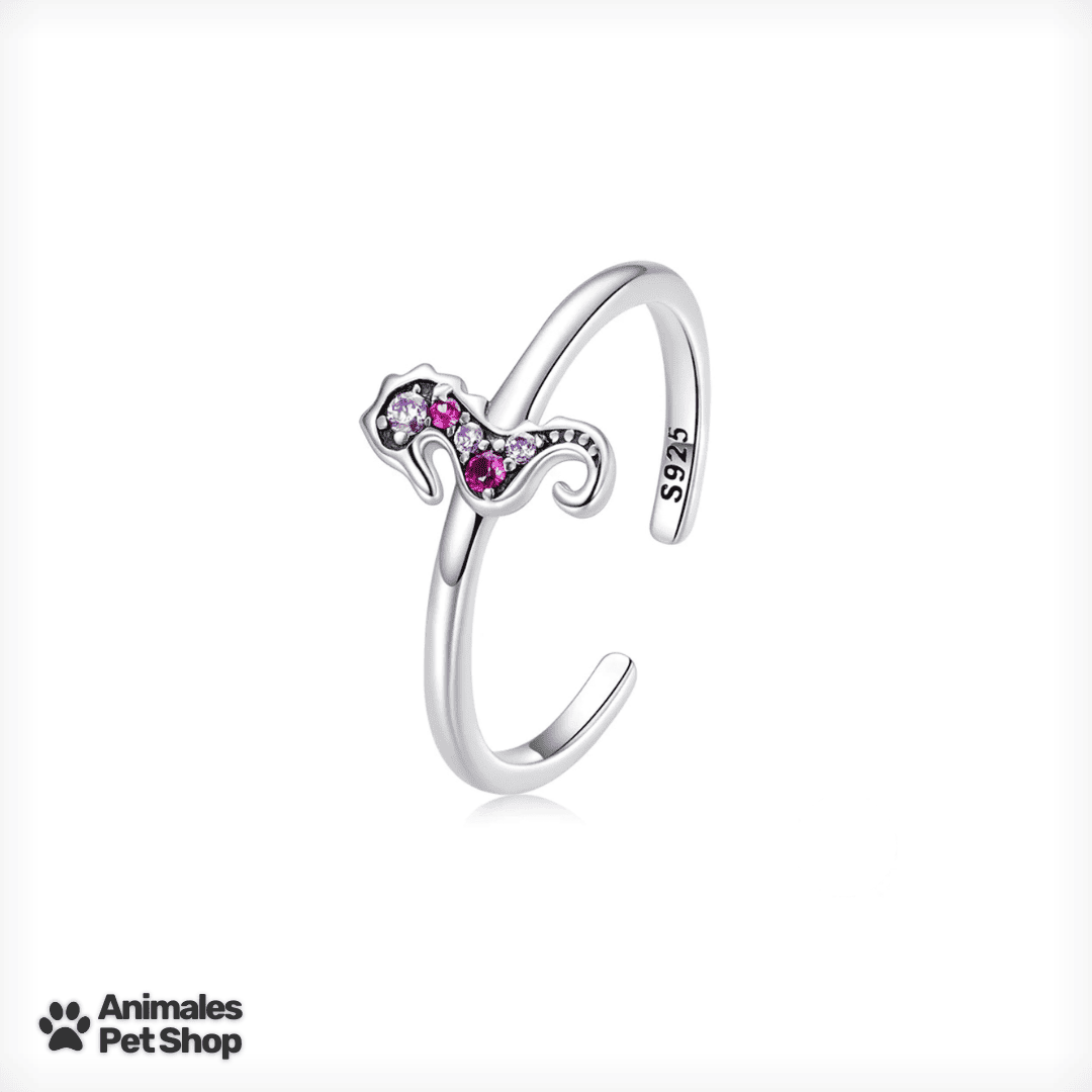 Anel Ajustável em Prata Esterlina S925 Encanto Animal™